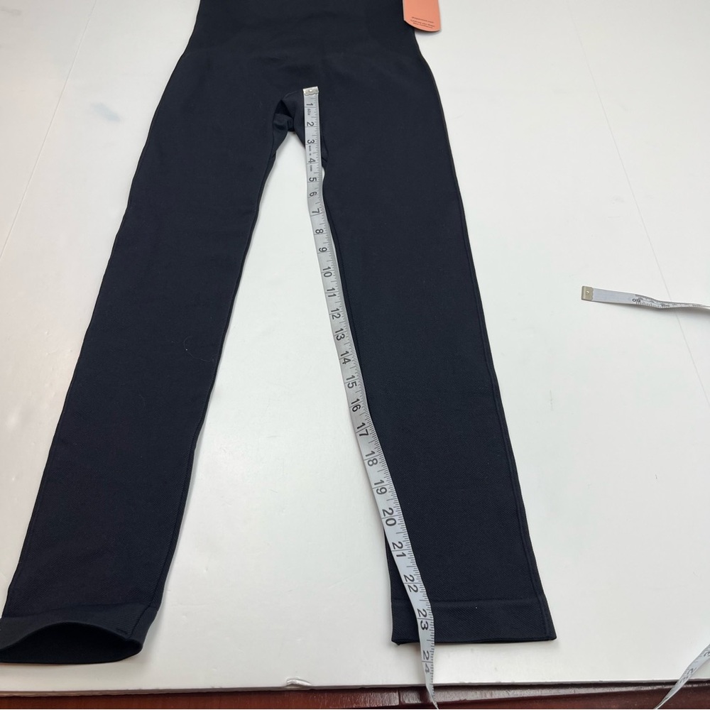 Shapermint Essentials 42075 High Waisted Shaping Leggings Womens Small Black NEW - Picture 8 of 12